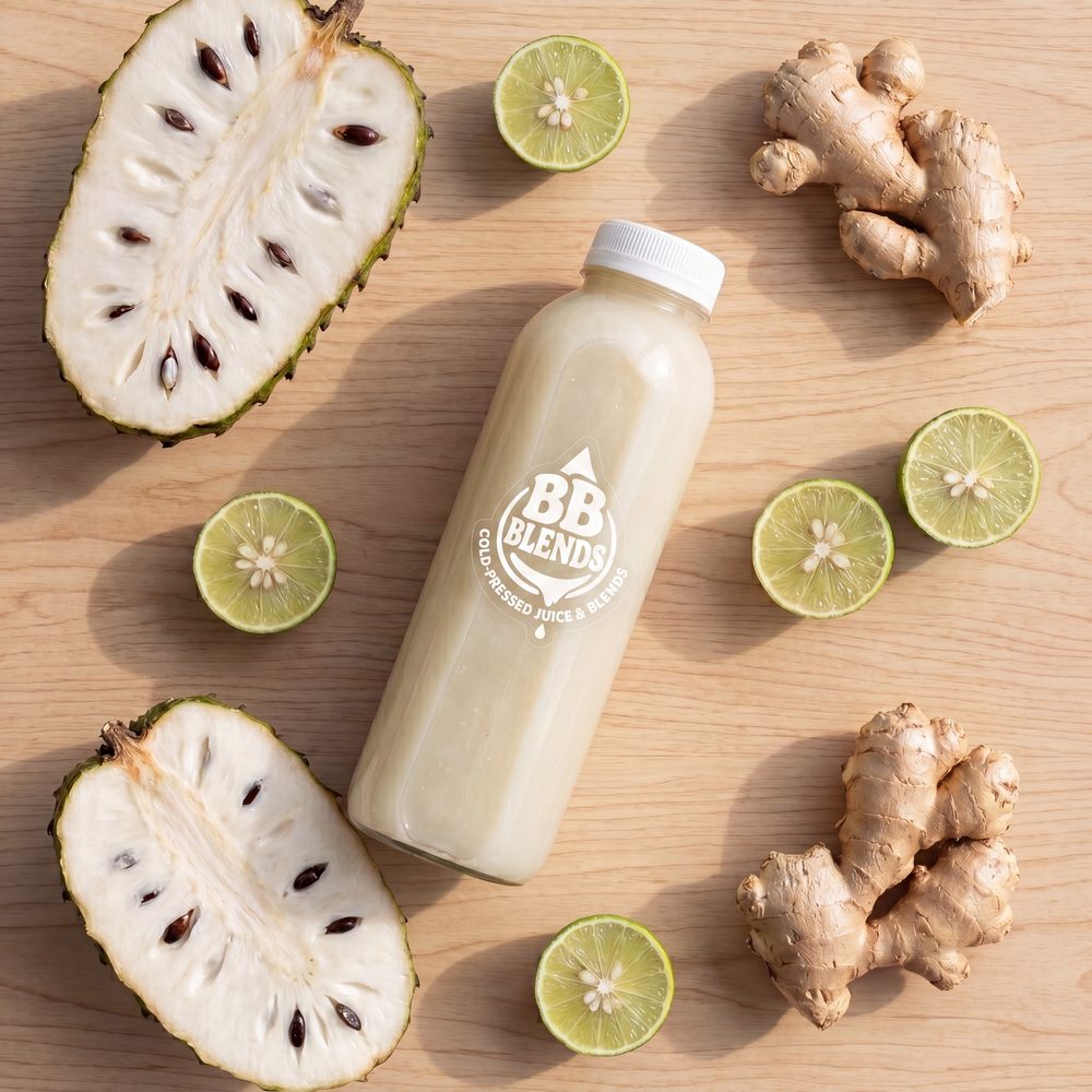Plain Soursop With Key Lime And Ginger